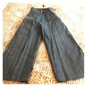 Loup Railroad Striped Culottes